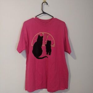 80's vintage graphic tee - cat lover shirt - Christmas gift